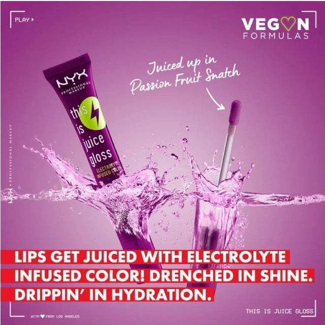 NYX This Is The Juice Gloss Passion Fruit Snatch 10ml