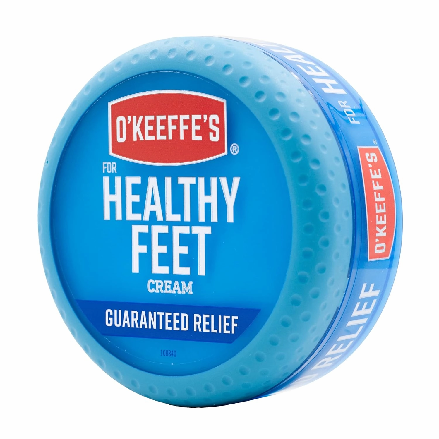 O'Keeffe's Lip Repair Night Treatment Lip Balm.25 Ounce Jar, (Pack of 1) & O'Keeffe's for Healthy Feet Foot Cream, 3.2 oz, Jar