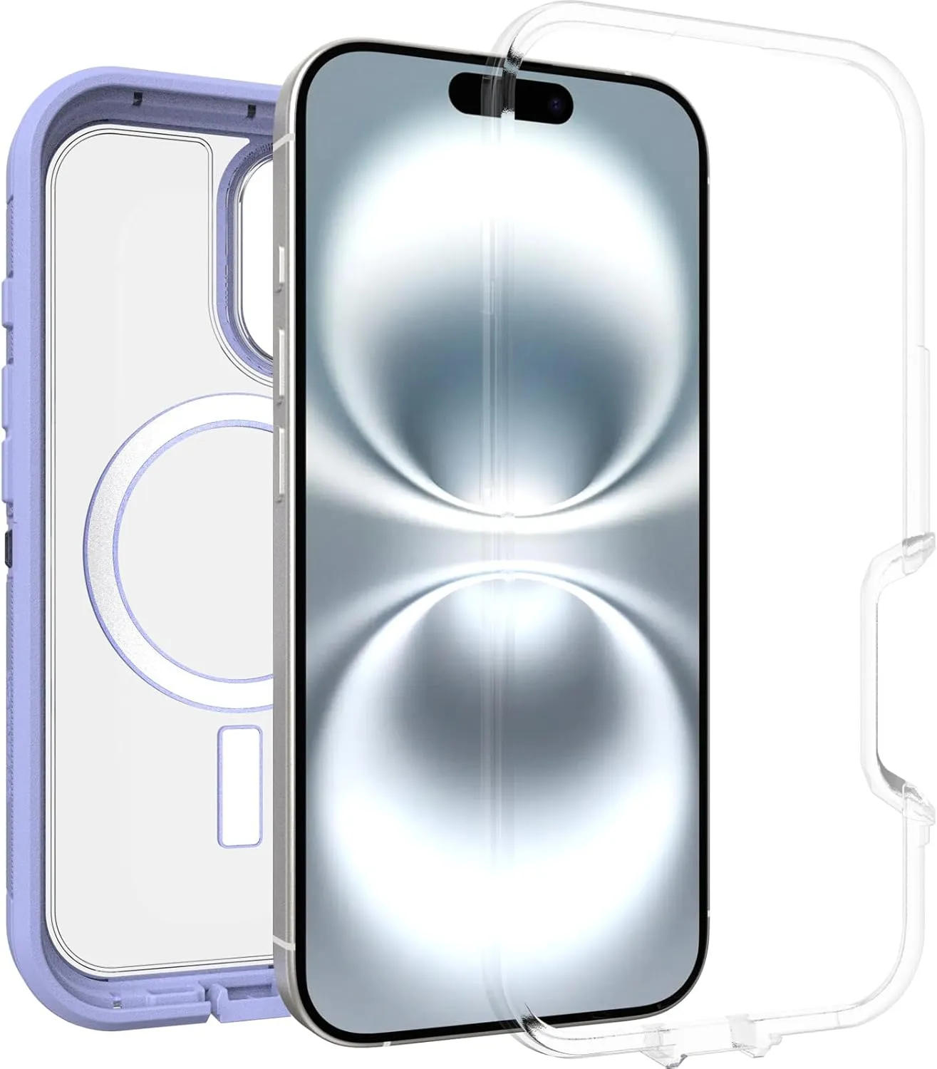 OtterBox iPhone 16 Defender Series XT Clear Case - Denver Dusk Clear