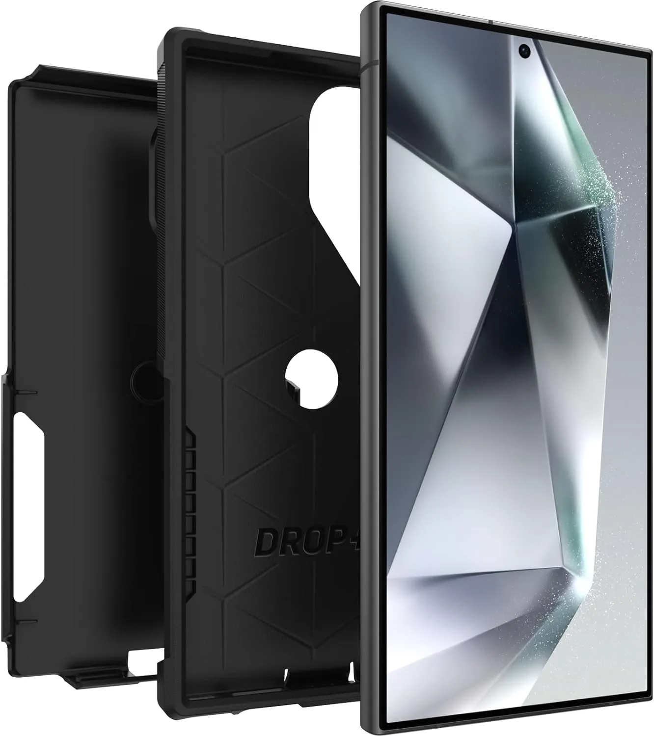 OtterBox Samsung Galaxy S24 Ultra Commuter Series Case - Black, Slim & Tough, Pocket-Friendly, with Port Protection