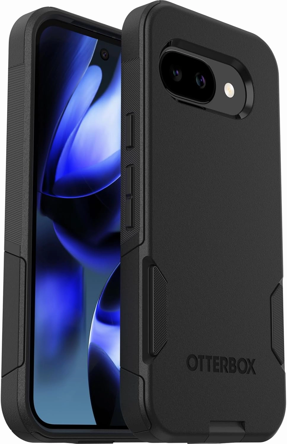 OtterBox Google Pixel 9a Commuter Series Case - Black, Slim & Tough, Pocket-Friendly, with Port Protection
