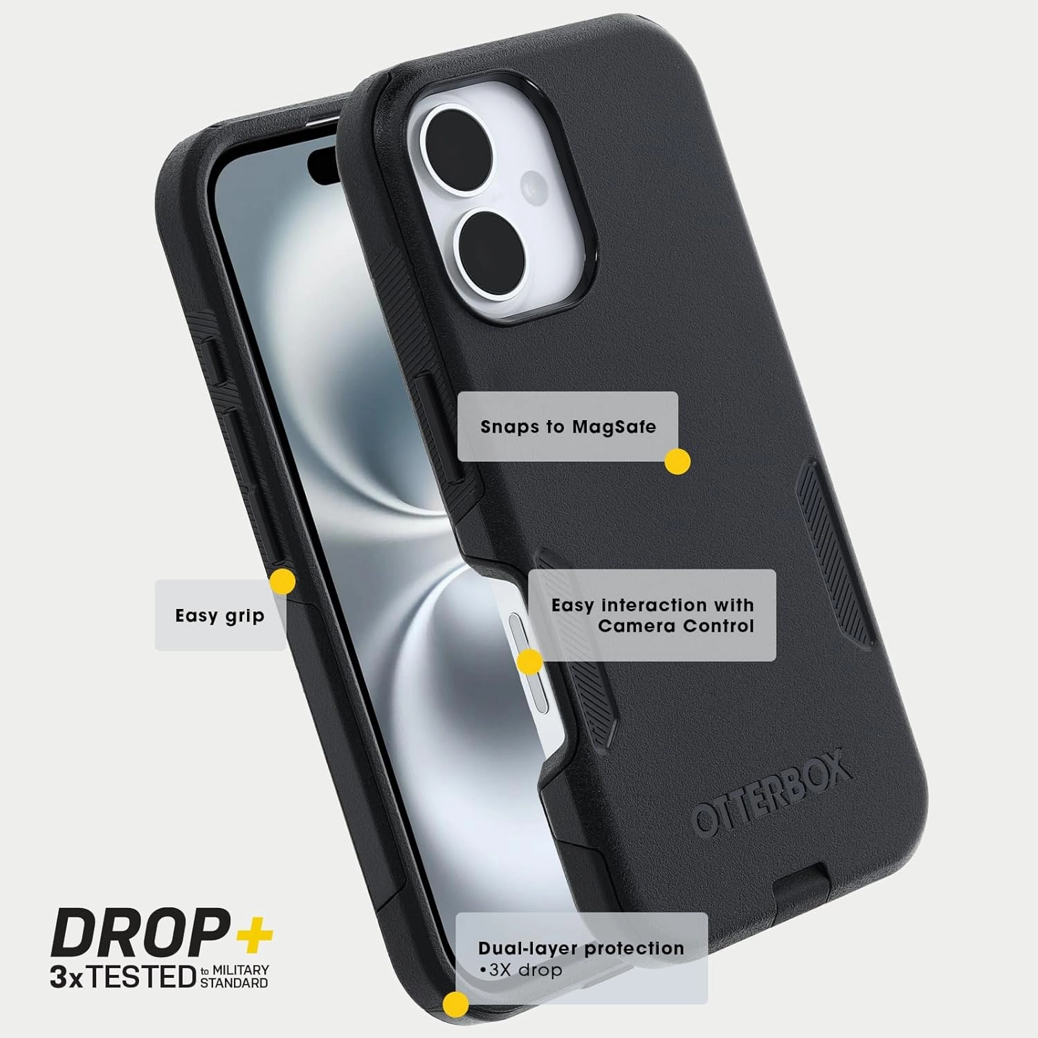 OtterBox iPhone 16 Pro Commuter Series Case - Denver Dusk Purple