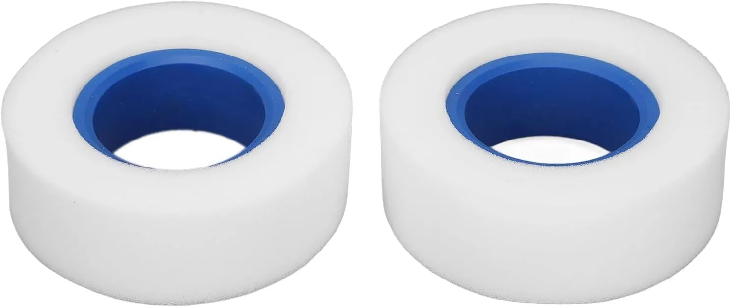 Pack of 2 RC Tyre Foam Dual Stage Soft Foam Inserts Replacement Accessories for 2.2 Inch Tyres 1/10 1/8 RC Crawler (Blue)