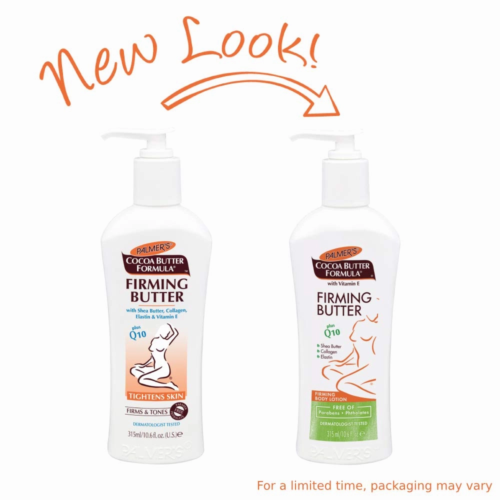Palmer's Cocoa Butter Formula with Vitamin E   Q10 Firming Butter Body Lotion, 10.6 Ounces, (Pack of 3)