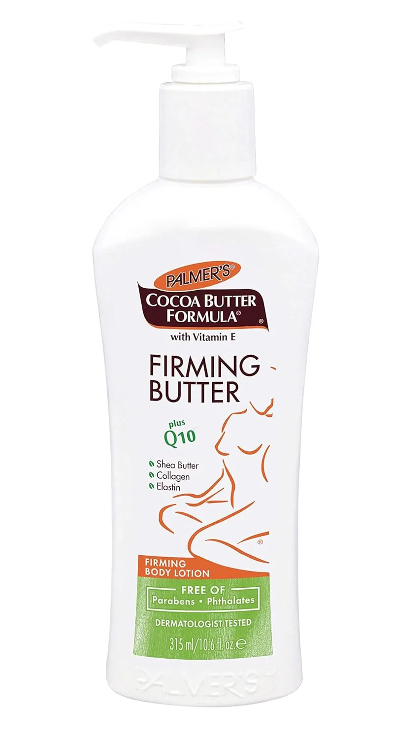 Palmer's Cocoa Butter Formula with Vitamin E   Q10 Firming Butter Body Lotion, 10.6 Ounces (Pack of 4)