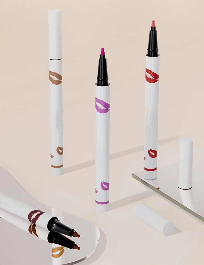Peshoriadam Lip Liner, Peshoriadm Liquid Lip Liner, Peshoriadam Longwear Liquid Lip Liner, Matte Liquid Lip Liner, 2-in-1 Waterproof Liquid Lipstick, Lip Liner Liquid-10#