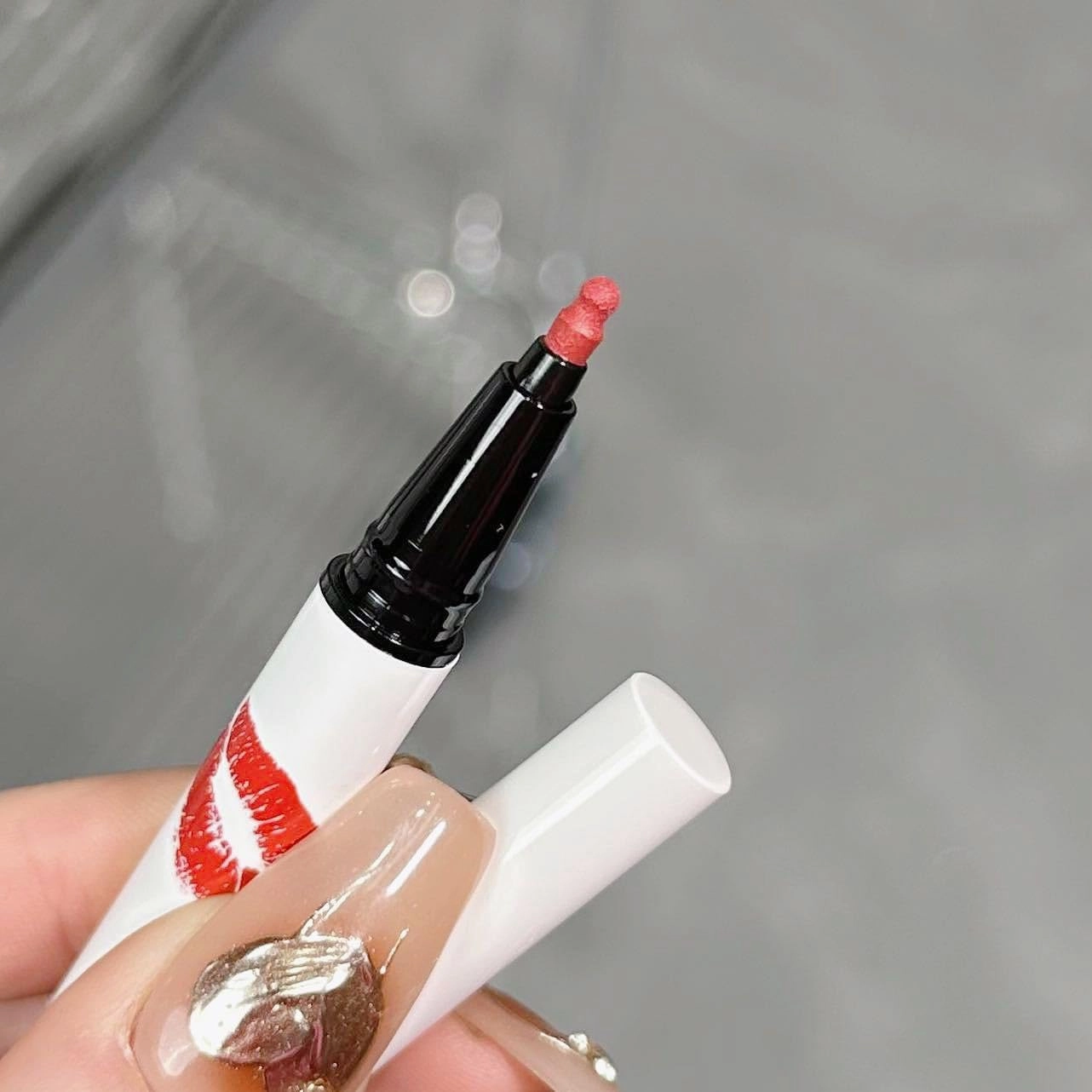 Peshoriadam Lip Liner, Peshoriadm Liquid Lip Liner, Peshoriadam Longwear Liquid Lip Liner, Matte Liquid Lip Liner, 2-in-1 Waterproof Liquid Lipstick, Lip Liner Liquid-10#
