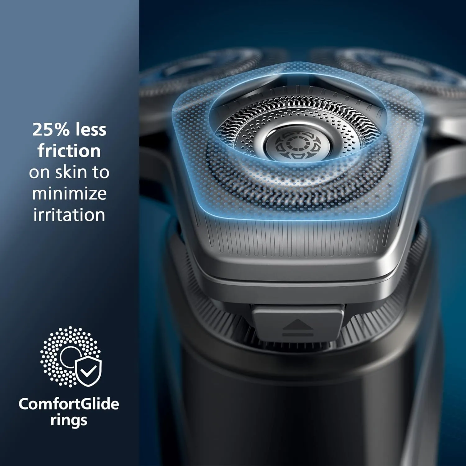 Philips Norelco Shaver Series 9000, Wet and Dry Electric Shaver, with Lift & Cut Shaving System and SenseIQ Technology, Pop-up Trimmer, Cleaning Pod and Travel Case, Chrome Silver, Model S9985/84