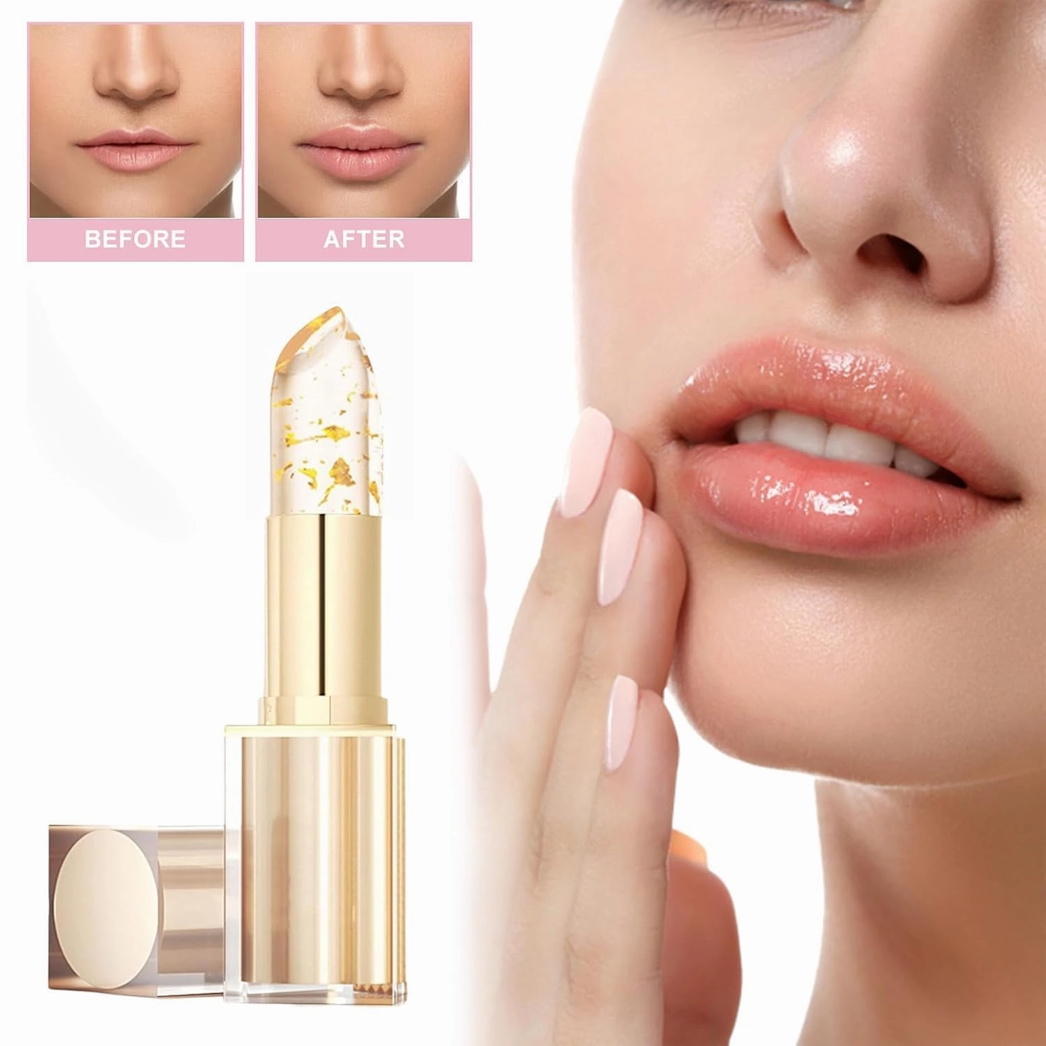Philosophyh Mood Lipstick, Filgaentrme Color Changing Lipstick Long Lasting 24 Hours Moisturizing, Transferproof Color Changing Lipsticks Waterproof, for Women All Kinds Of Daily Makeup (3pcs)