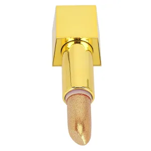 Pomya Gold Metallic Lipstick, 3.5g, Long Lasting, High Pigments, Easy To Use, Metallic Color