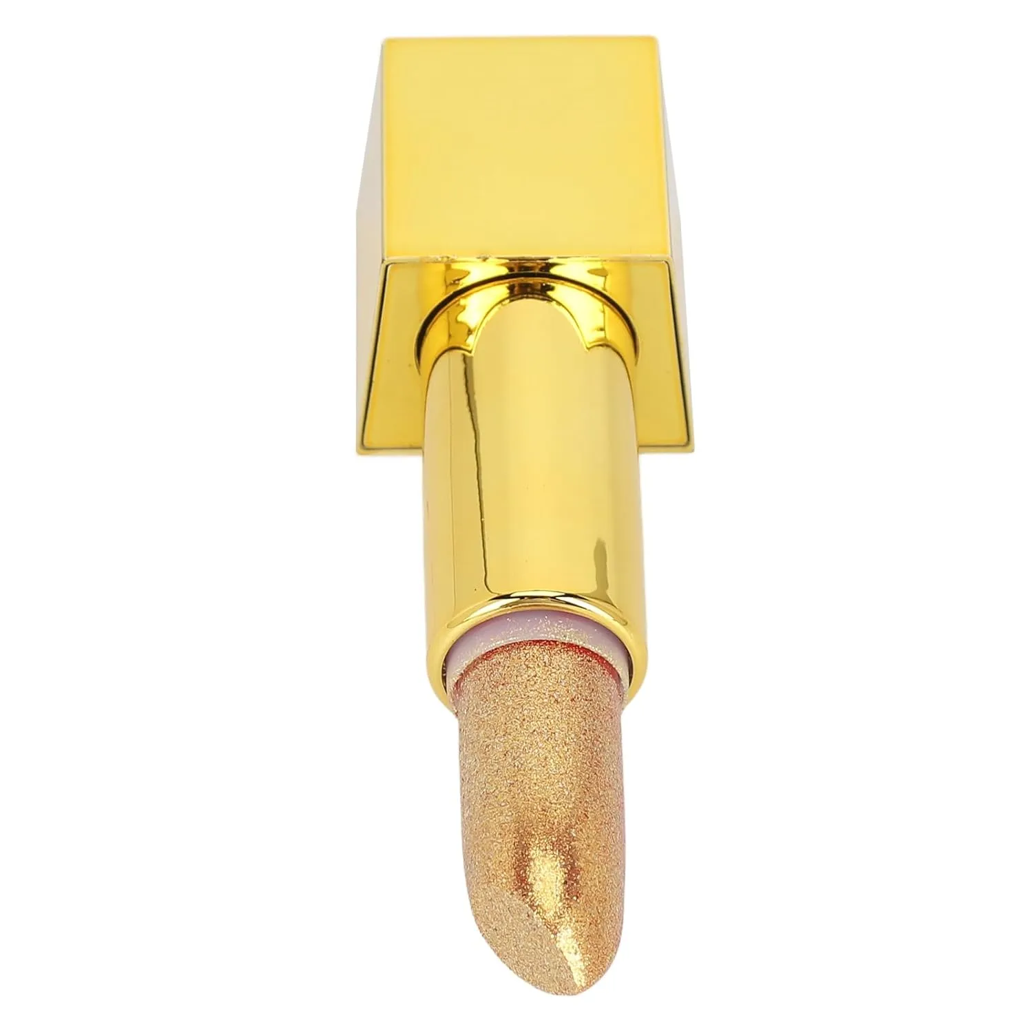 Pomya Gold Metallic Lipstick, 3.5g, Long Lasting, High Pigments, Easy To Use, Metallic Color