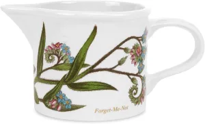 Portmeirion Botanic Garden 7oz Cream Jug - Floral Earthenware Vintage Creamer Pitcher, Dishwasher & Microwave Safe - Chip-Resistant Glaze, Made in England, Elegant Tableware Addition