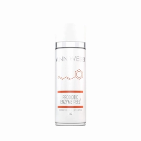 Probiotic Fruit Enzyme Mask - All Natural Pumpkin, Cinnamon & Apple Enzymes in Probiotic, Exfoliating, Enzyme Peel Brightens & leaves Skin w/a healthy glow the Natural Way! 1 Fl Oz