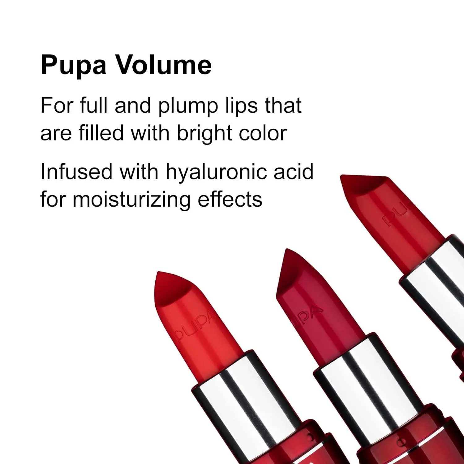 Pupa Milano Pupa Volume - Plumping, Hydrating, Cream Formula Lipsticks - Lasting Color That Stays On Lips All Day Long - Lustrous, Flattering Shades For All Skin Complexions - 200 Natural - 0.123 Oz