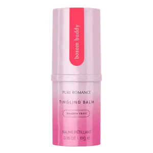 Pure Romance Bosom Buddy Tingling Flavored Lip & Nipple Balm, Dragon Fruit, .35 oz