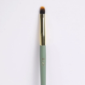 R-2- DUO FIBER BRUSH FOR LIPS AND CREAM EYESHADOWS- LIP MAKEUP BRUSH- MAKEUP BRUSH FOR EYES AND LIPS