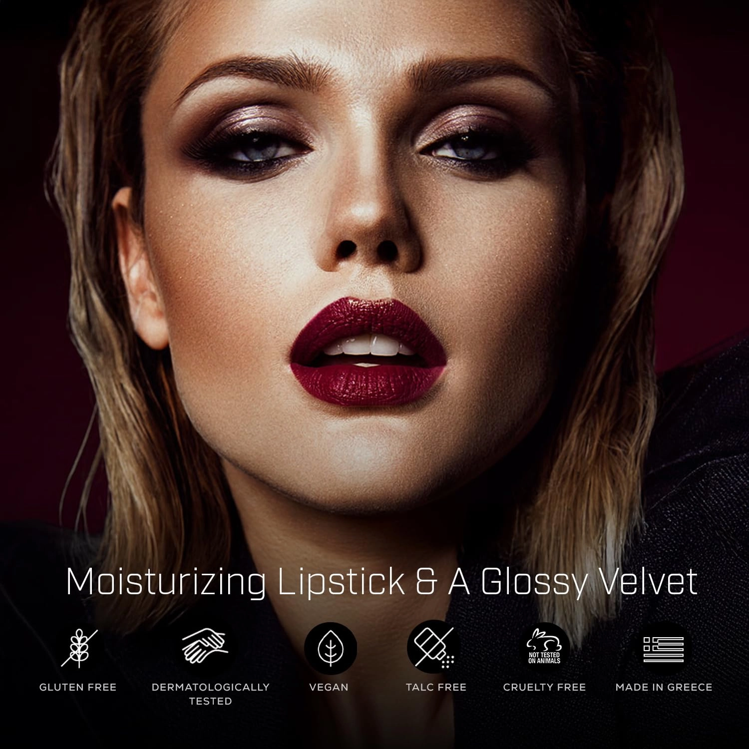 Radiant Professional Advanced Care Lipstick - Ultra Nourishing, Moisturizing Long Lasting Matte Lipstick With Vitamin E- UVA UVB Filters - VELVET (30 RIPE PLUM)