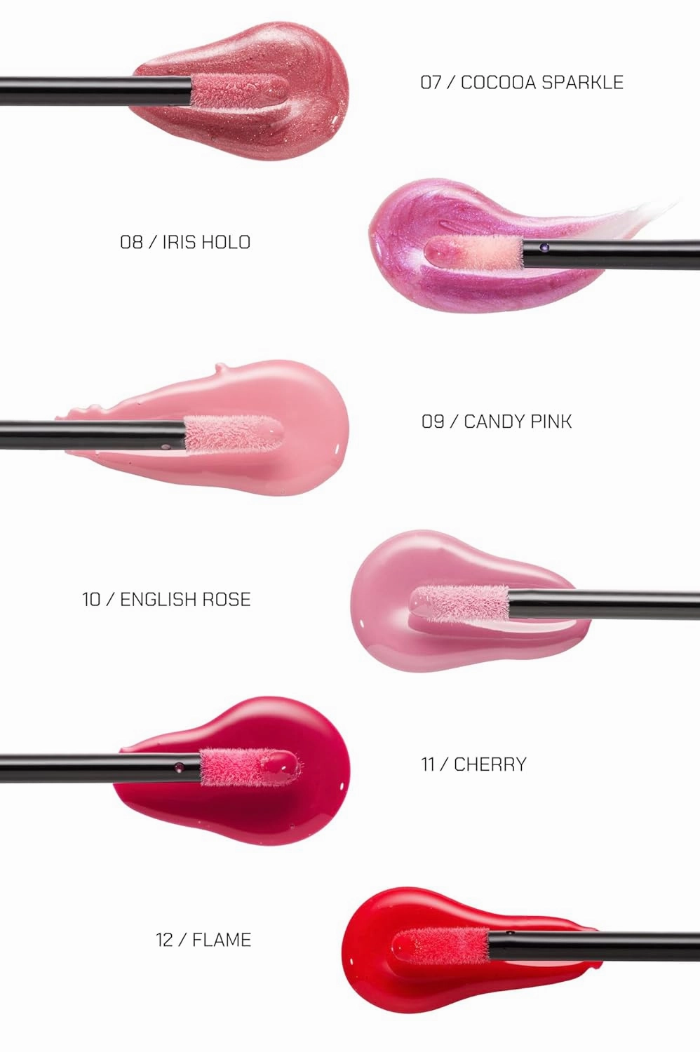 Radiant Professional Lip Glaze (15 Shades) - Ultra-Glossy, Moisturizing & Long-Lasting Hydration - High Shine Finish - Vegan Lip Glaze for Soft, Nourished Lips - Non-Sticky - (09 CANDY PINK)