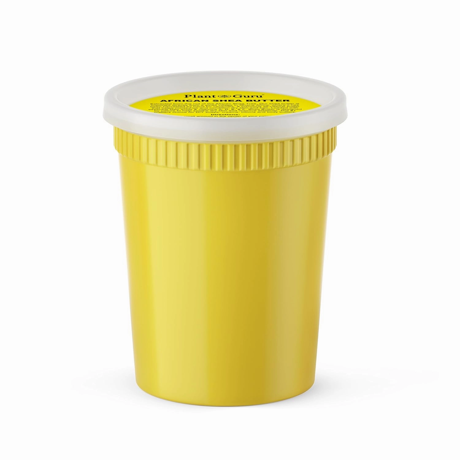 Raw African Shea Butter 32 oz. Bulk 100% Pure Natural Unrefined YELLOW - Ideal Moisturizer For Dry Skin, Body, Face And Hair Growth. Great For DIY Soap and Lip Balm Making.
