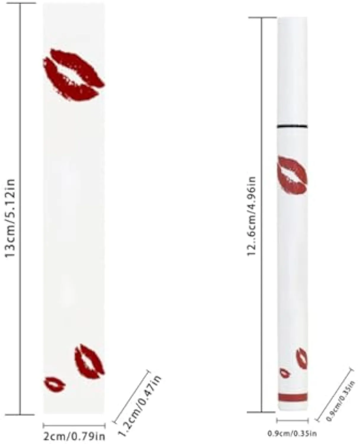 Reasontray Lip Liner,Benighty Liquid Lip Liner,Peshoriadam Longwear Liquid LIP LINER,Matte Lip Tint Stain Marker Pen, 2in1 waterproof liquid Lipstick & lip liner Pencil (8Pcs)