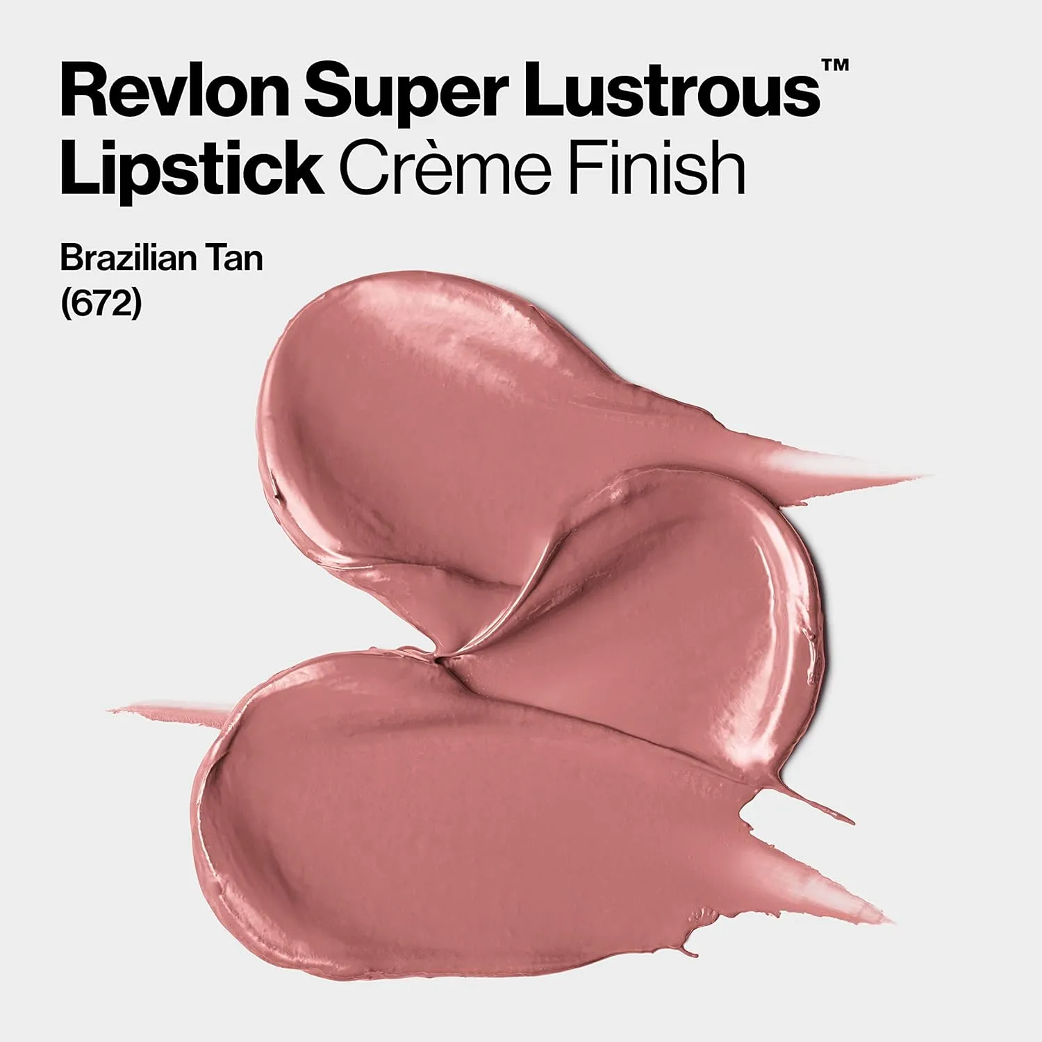 Revlon Super Lustrous Lipstick, Creamy Formula For Soft, Fuller-Looking Lips, Moisturized Feel, Nude Attitude (001), 0.15 oz