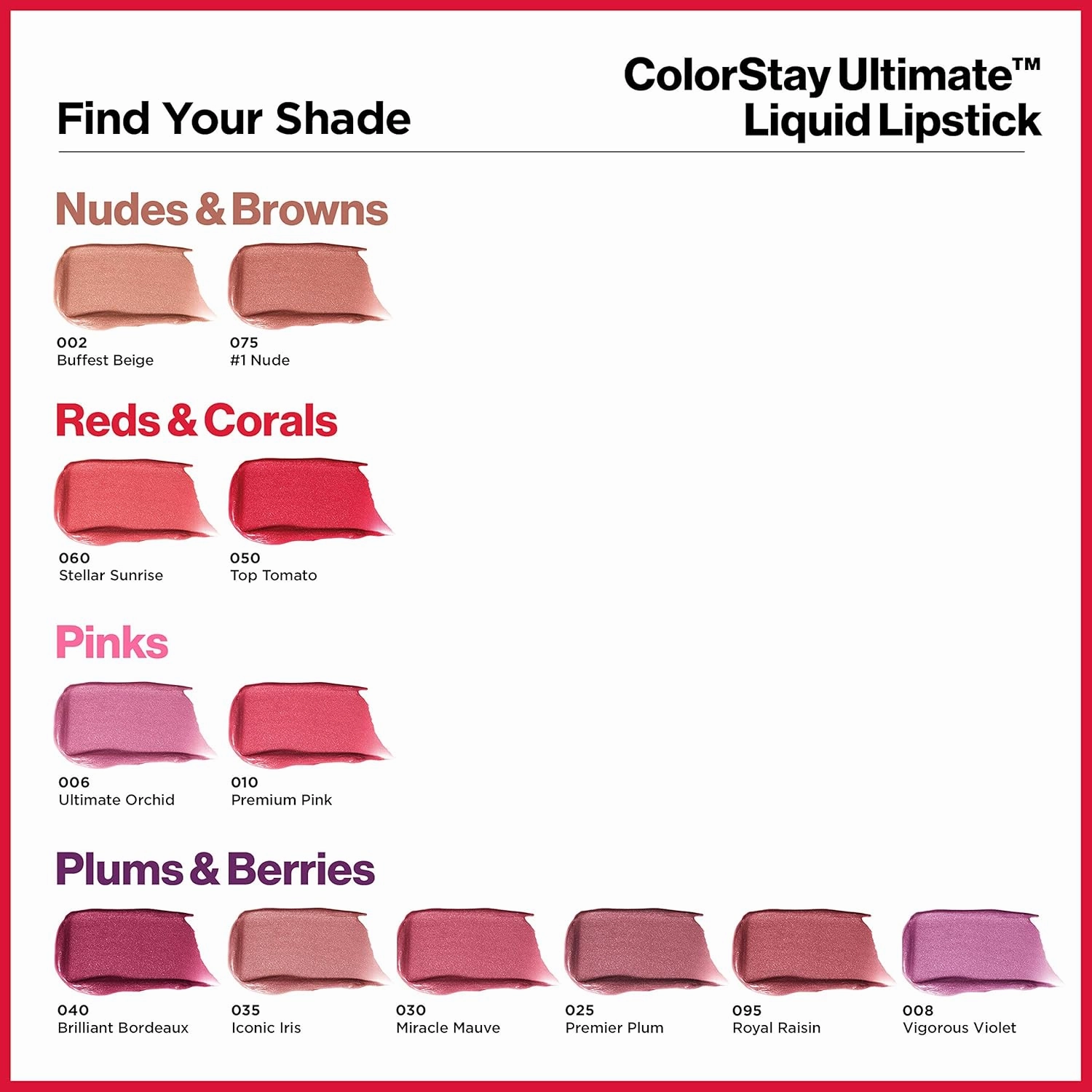 REVLON ColorStay Ultimate Liquid Lipstick, Longwear Rich Lip Colors, Wears for Up to 24 Hours, Satin Finish, 010 Premium Pink, 0.1 fl oz (Pack of 2)