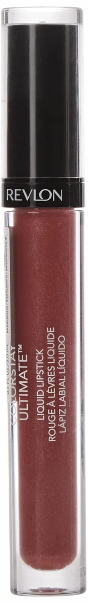 REVLON ColorStay Ultimate Liquid Lipstick, Longwear Rich Lip Colors, Wears for Up to 24 Hours, Satin Finish, 010 Premium Pink, 0.1 fl oz (Pack of 2)