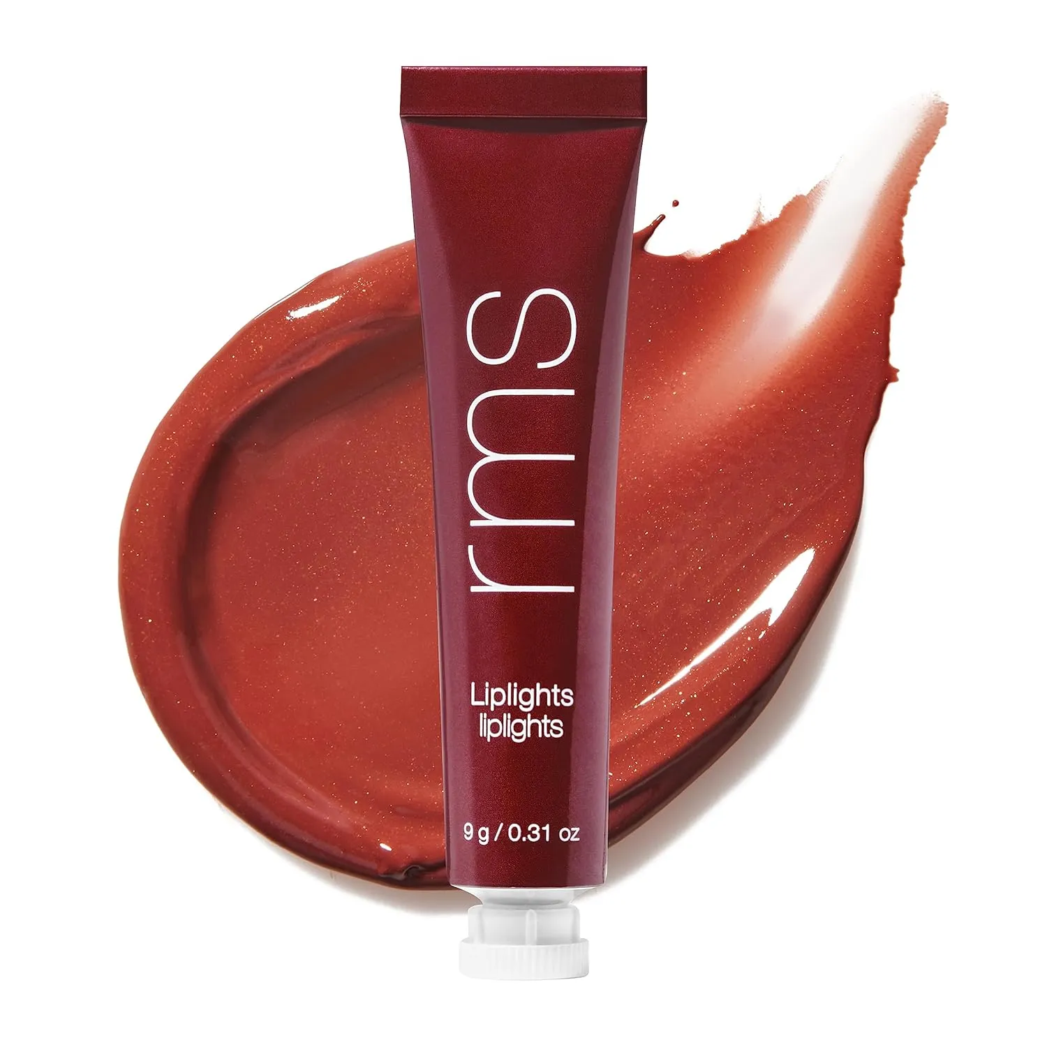 RMS Beauty Liplights Cream Lip Gloss - Lip Plumper, Lip Balm & Lip Gloss with Jojoba Oil, Hydrating Lip Tint & Lip Plumper Gloss, Tinted Lip Gloss