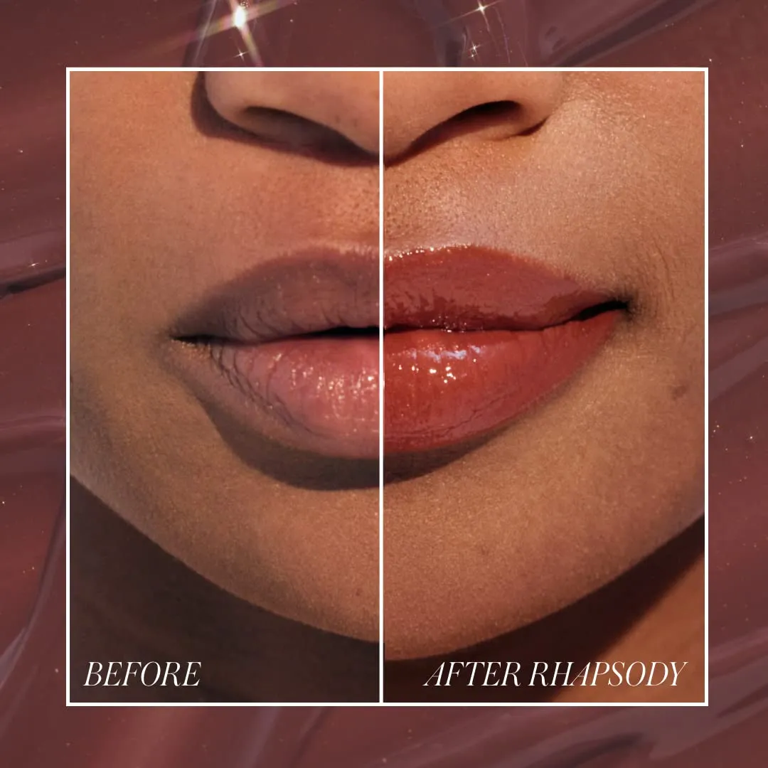 RMS Beauty Liplights Cream Lip Gloss - Lip Plumper, Lip Balm & Lip Gloss with Jojoba Oil, Hydrating Lip Tint & Lip Plumper Gloss, Tinted Lip Gloss