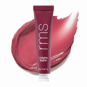 RMS Beauty Liplights Cream Lip Gloss - Lip Plumper, Lip Balm & Lip Gloss with Jojoba Oil, Hydrating Lip Tint & Lip Plumper Gloss, Tinted Lip Gloss