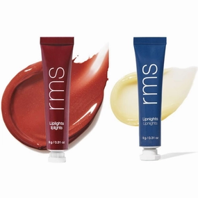 RMS Beauty Liplights Cream Lip Gloss (Rhapsody) and RMS Beauty Lipnight Overnight Lip Mask