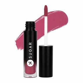 S,UGAR Mousse Muse Maskproof Lip Cream | Creamy Mousse Lipstick | Lasts 24  Hours | Waterproof & Smudgeproof | 5ml- 01 Backlit Nude