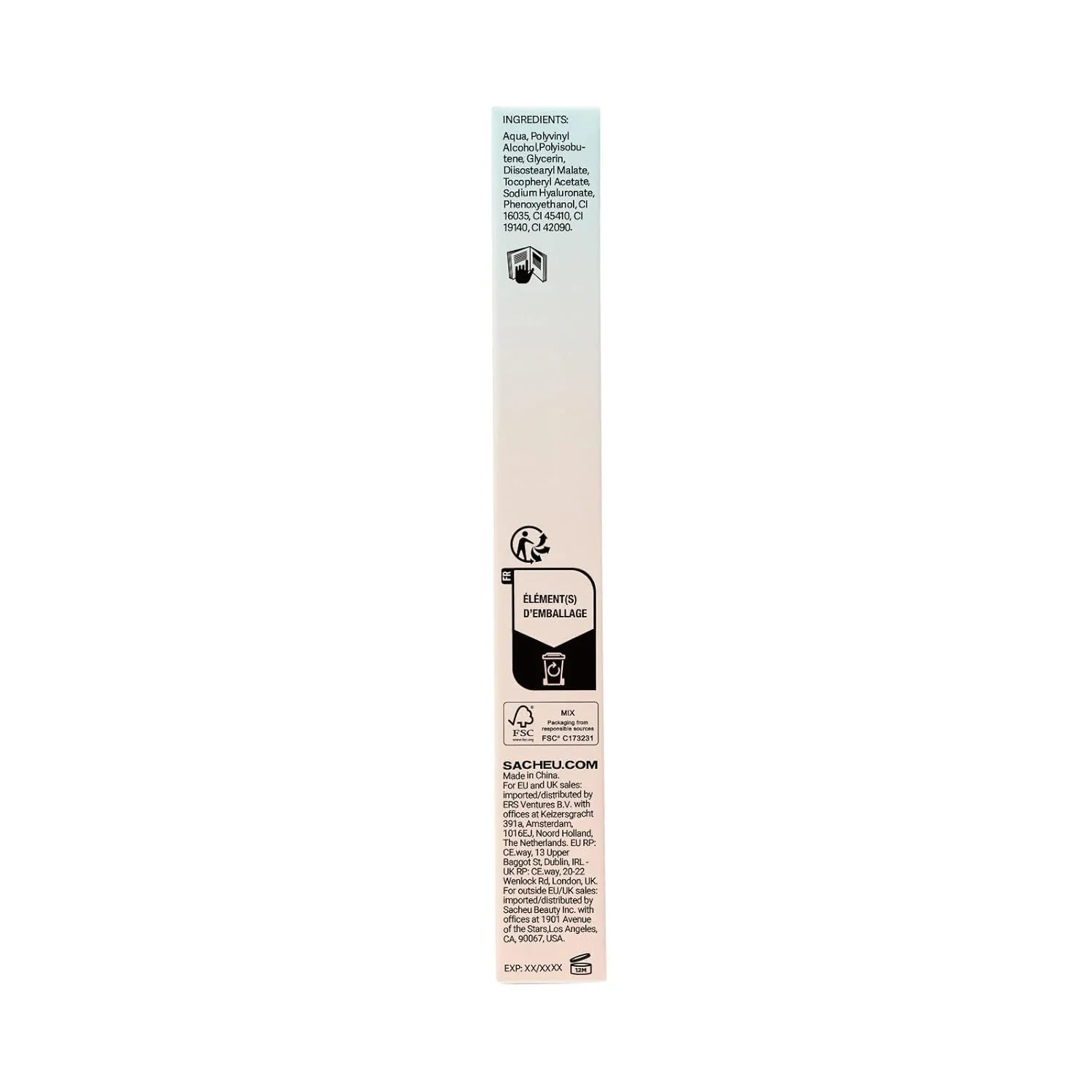 Sacheu Lip Liner Stay-N Peel Off Lip Stain — Long Lasting Matte Lip Tattoo Transfer Proof Lipstain Infused with Hyaluronic Acid & Vitamin E for All Skin Types — Vegan & Cruelty-Free, Noohde