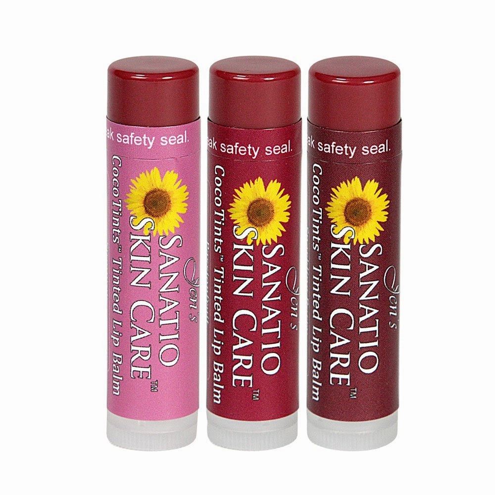 Sanatio Skin Care - Tinted Balm Combo Pack - With Organic Ingredients and Essential Oils