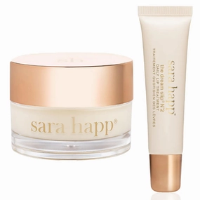Sara Happ The Dream Slip Duo: Original Overnight Lip Mask   Dream Slip #2 Gently Restore, Heal and Renew Lips