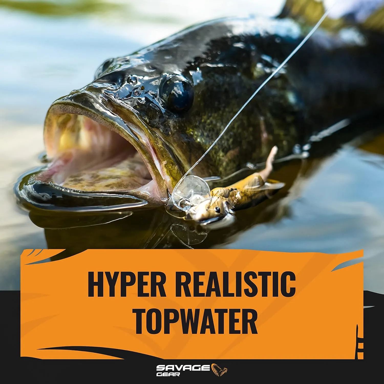 Savage Gear 3D Rat - Top Water Lure