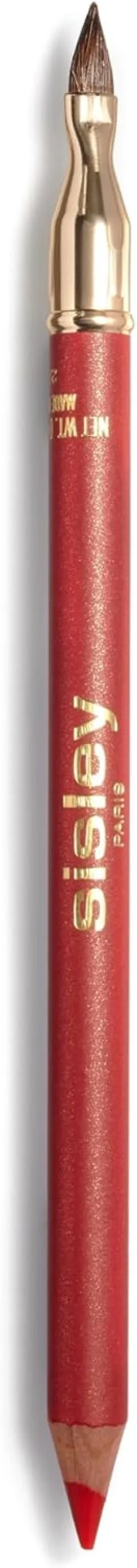 Sisley Paris Phyto-Levres Perfect, 7 Ruby - Firm, Gentle, Easy-Glide Lip Pencil - Nourishes, Hydrates & Comforts Lips - Long-Wear Formula - Includes Brush & Sharpener