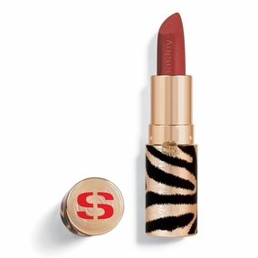 Sisley Paris Phyto-Rouge Velvet, 31 Orange Fawn - Bold Matte Lipstick - 8-Hour Wear, Buildable Coverage, Creamy Texture - Plumps, Smooths, Hydrates & Protects Lips
