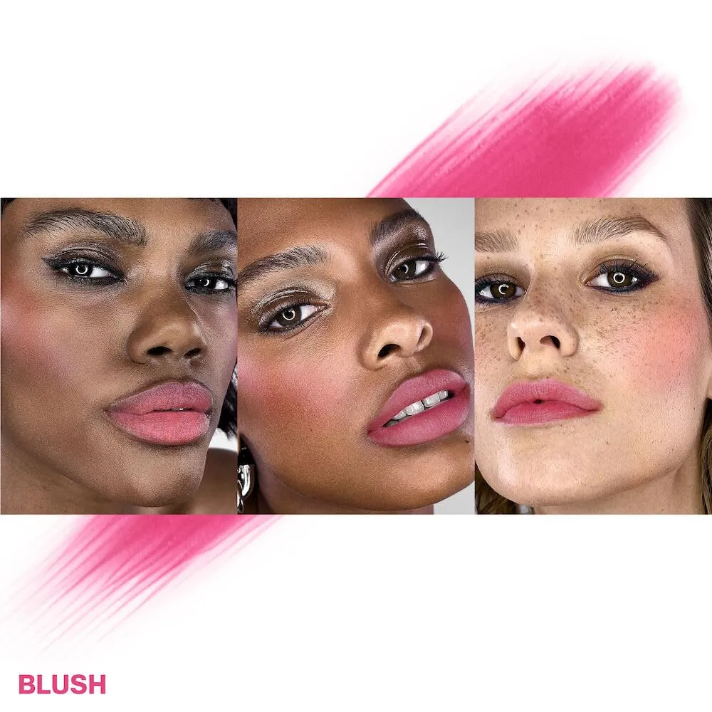 Smashbox Halo Sheer To Stay Cream Cheek   Lip Tint | Sheer-to-Medium Coverage   Matte, 0.34 fl. oz.
