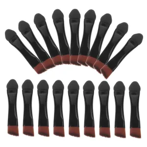 SOIMISS 50pcs Dual-ended Eyeshadow Applicators for Versatile Makeup Application for Eyeshadow Nose Shadow and Lip Makeup Comfortable Material for Easy Blending and Precision
