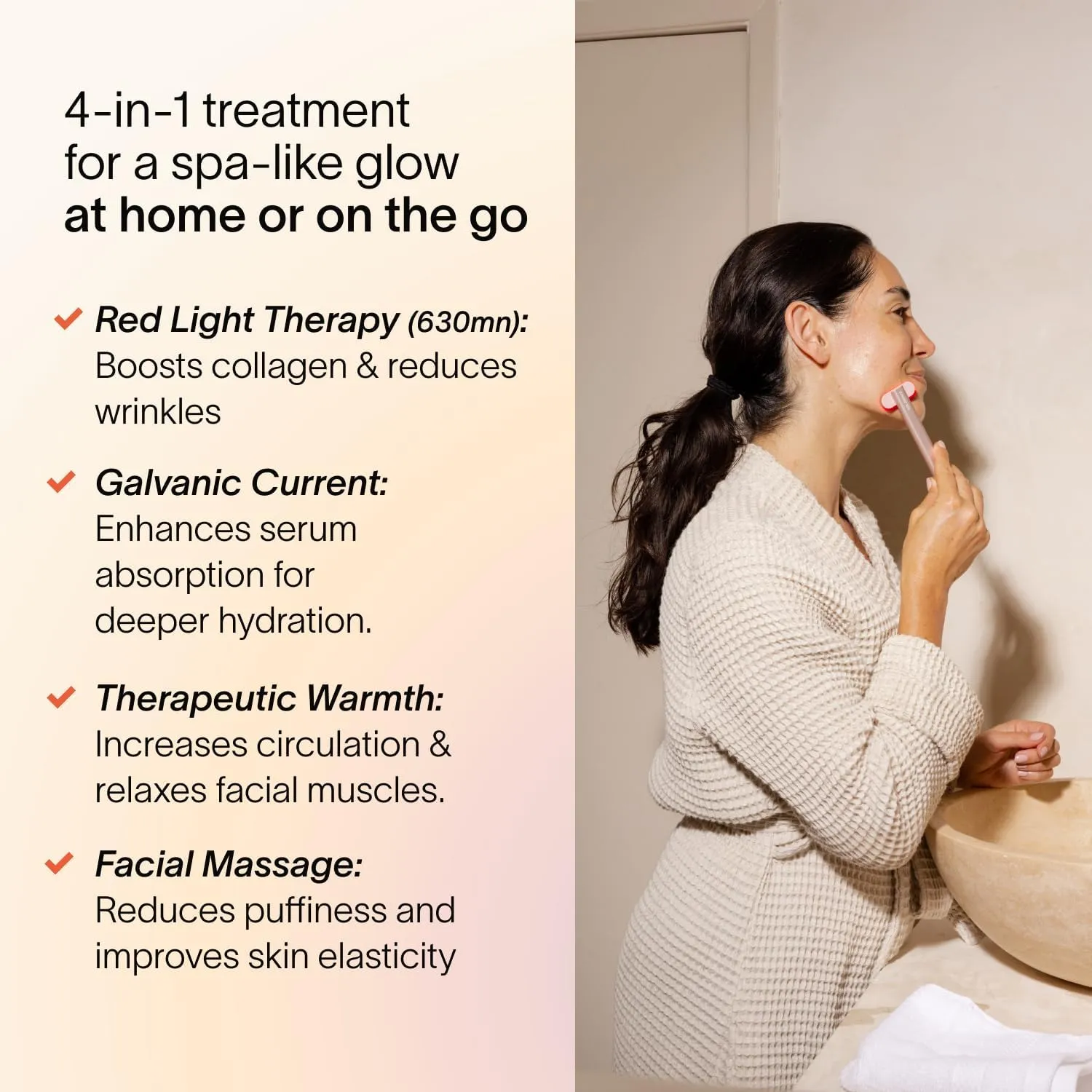 Solawave 4-in-1 Radiant Renewal Red Light Therapy Wand & Renew Complex Activation Serum | Beauty Device for Face & Neck | Serum Boosts Anti-Aging Effects, Reduces Wrinkles, Dark Circles & Puffiness