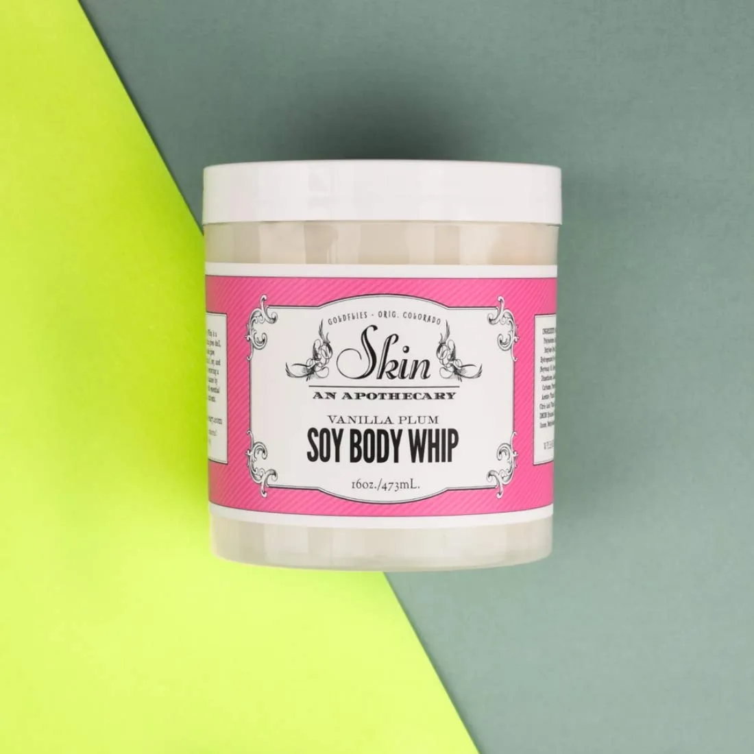 Soy Body Whip, 16 oz, Vanilla Plum