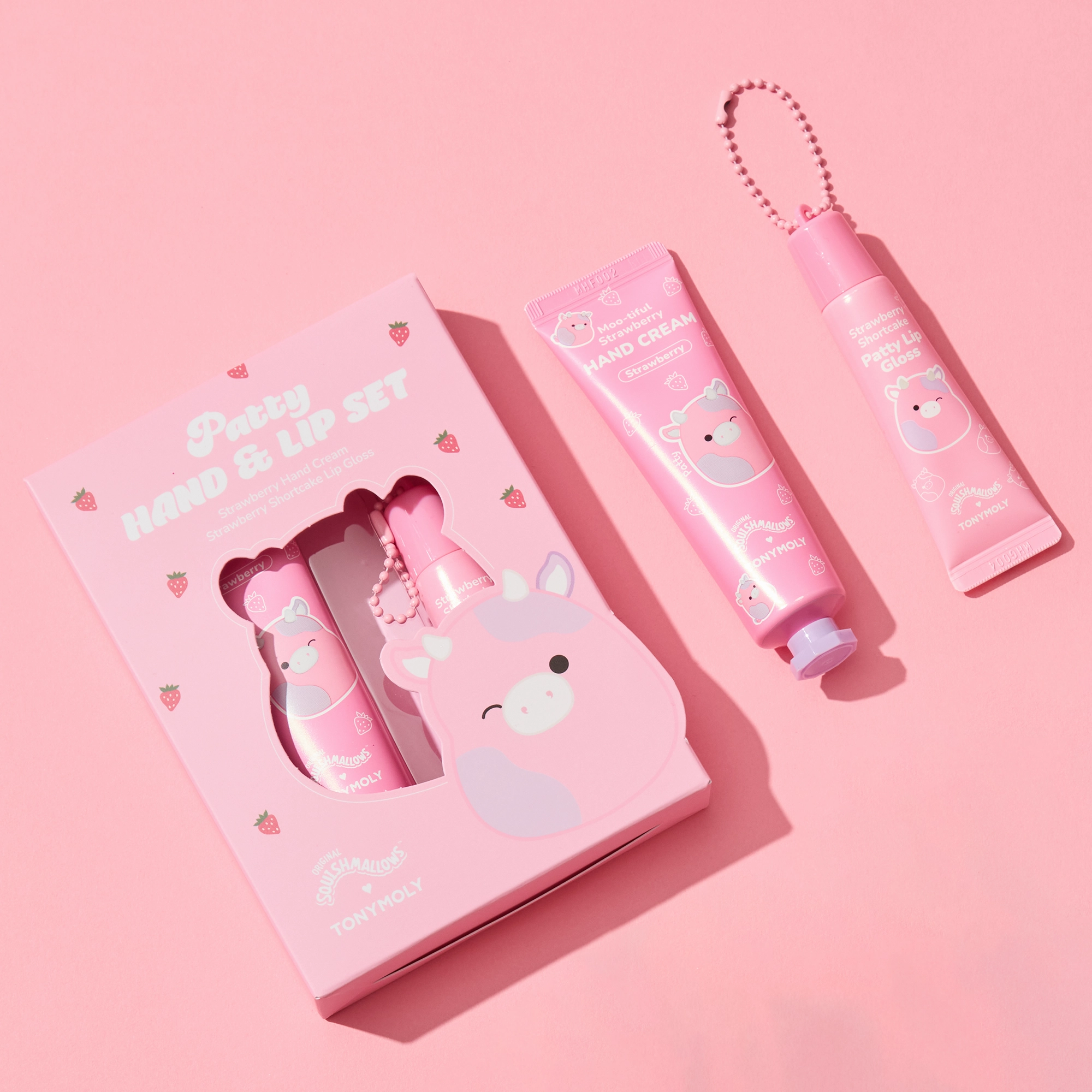 Squishmallows x TONYMOLY Hand & Lip Set