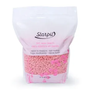 Starpil Wax 2268g / 5 lb Pink Hard Wax Beads for Painless Hair Removal, Stripless Wax Beads, Polymer Blend Low Temperature Wax for Face, Bikini, Brazilian, Legs, Underarm, Back and Chest.