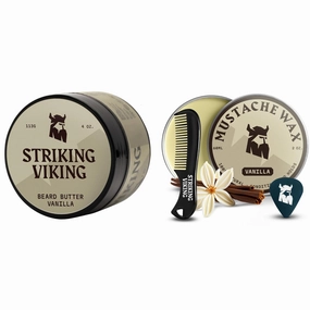 Striking Viking Beard Butter and Mustache Wax for Men Vanilla Scented