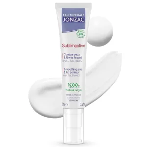 Sublimactive Organic Anti-Aging Eye & Lip Contour Cream - Reduces Fine Lines and Puffy Eyes - Dark Circles Reduced - Natural Skin Care - 0.5 fl oz