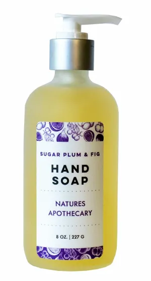 Sugar Plum & Fig Eco-Friendly Refillable Liquid Soap - Vegan, Sulfate-Free, Hypoallergenic, All-Natural, Plant-Derived, Made in USA by DAYSPA Body Basics, 64oz / Half Gallon Refill