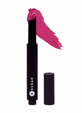 SUGAR Cosmetics Click Me Up Velvet Lipstick -05 Magnetic Magenta (Deep Fuchsia Pink, 2 g)