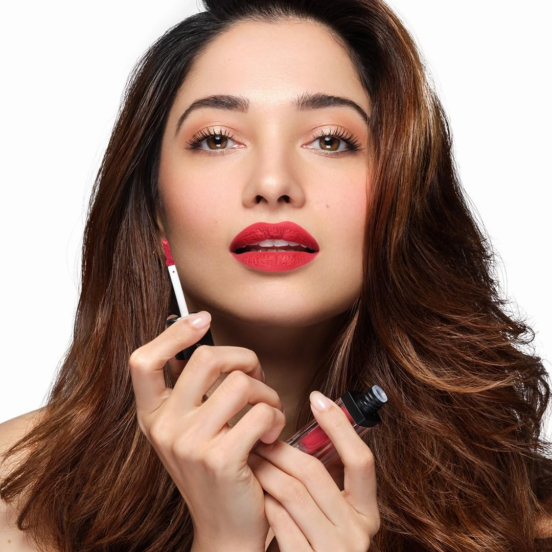 SUGAR Cosmetics Smudge Me Not Liquid Lipstick25 Very Mulberry (Deep Berry) Intensely Pigmented Liquid Matte Finish, Longwearing Formula, Smudgeproof