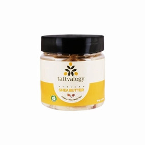 Ta t t v a l o g yyy African Shea Butter (100g) |Unrefined & Organic Shea Butter | use as Face Moisturizer & Lip Cream | For Women & Men